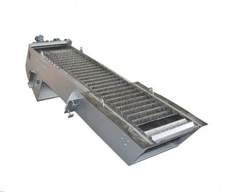 Silver Mechanical Bar Screen For Sewage Treatment Plant Domestic , Bar Rack Water Treatment