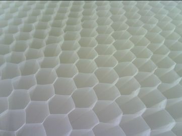 Plastic Tube Settler Media Wastewater Treatment  Hexagon Honeycmb Blue White